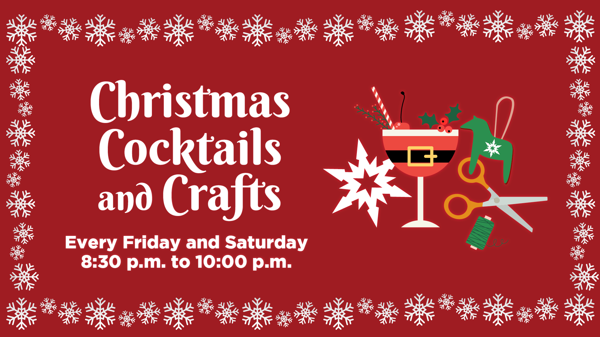 Cocktails & Crafts presented by Interac®️